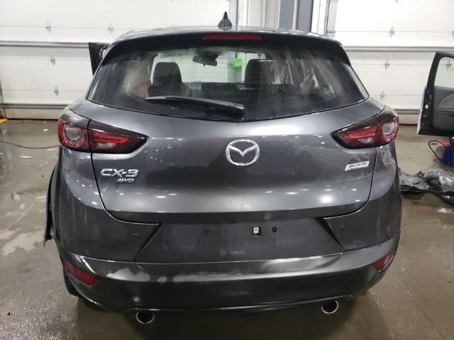 JM1DKFC72K0418103 - 2019 MAZDA CX-3 TOURI GRAY photo 6