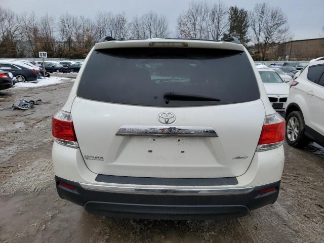 5TDBK3EH4CS154795 - 2012 TOYOTA HIGHLANDER Blanc photo 6