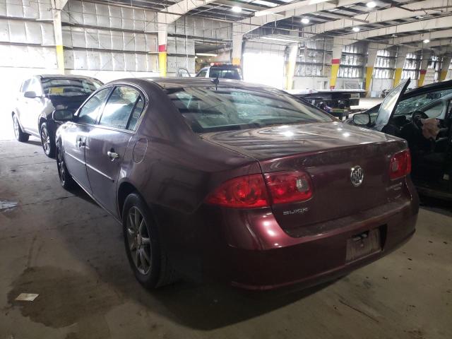 1G4HD57287U158273 - 2007 BUICK LUCERNECXL BURGUNDY photo 3