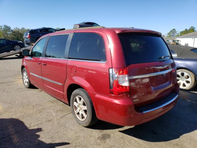 2C4RC1CG9CR174799 - 2012 CHRYSLER TOWN & COU MAROON photo 2