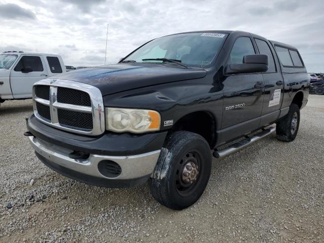 1D7KU28D24J243797 - 2004 DODGE RAM 2500 S BLACK photo 1