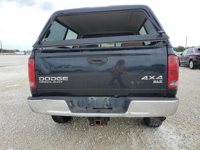 1D7KU28D24J243797 - 2004 DODGE RAM 2500 S BLACK photo 6