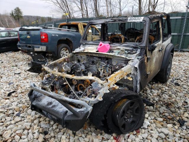 1C4GJXAG4KW547739 - 2019 JEEP WRANGLER S WHITE photo 2