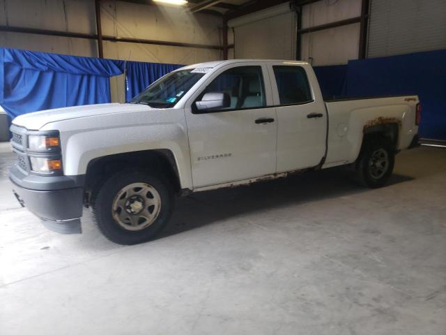 1GCVKPEHXEZ154015 - 2014 CHEVROLET SILVERADO WHITE photo 1