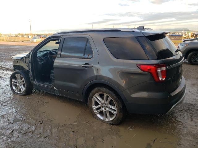 1FM5K7D86GGA82743 - 2016 FORD EXPLORER X GRAY photo 2