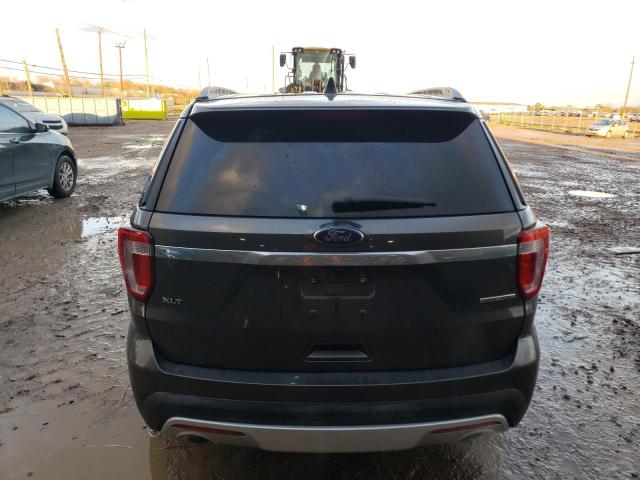 1FM5K7D86GGA82743 - 2016 FORD EXPLORER X GRAY photo 6