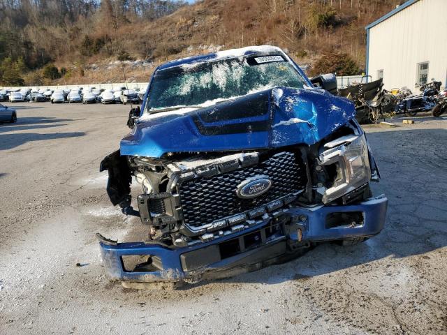 1FTEW1EG4JFA42766 - 2018 FORD F150 SUPER BLUE photo 5