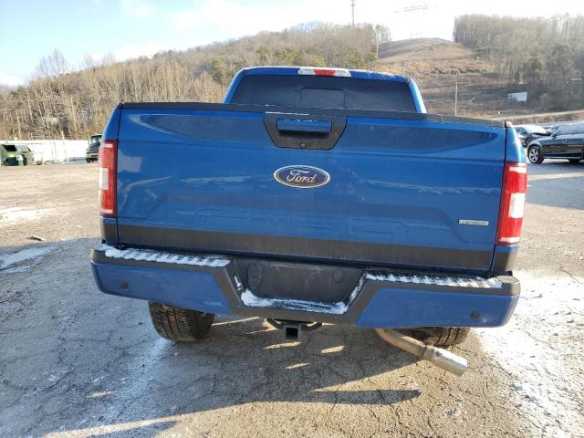 1FTEW1EG4JFA42766 - 2018 FORD F150 SUPER BLUE photo 6