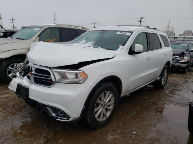 1C4RDHAG9EC313429 - 2014 DODGE DURANGO SX WHITE photo 1