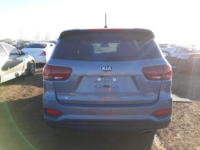 5XYPG4A35LG639936 - 2020 KIA SORENTO L GRAY photo 6