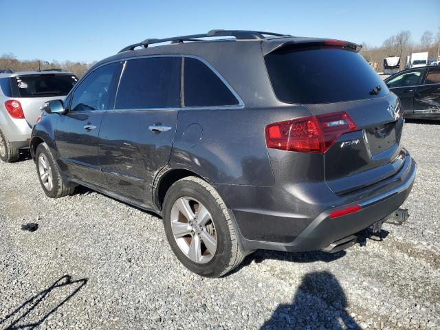 2HNYD2H21CH507198 - 2012 ACURA MDX GRAY photo 2