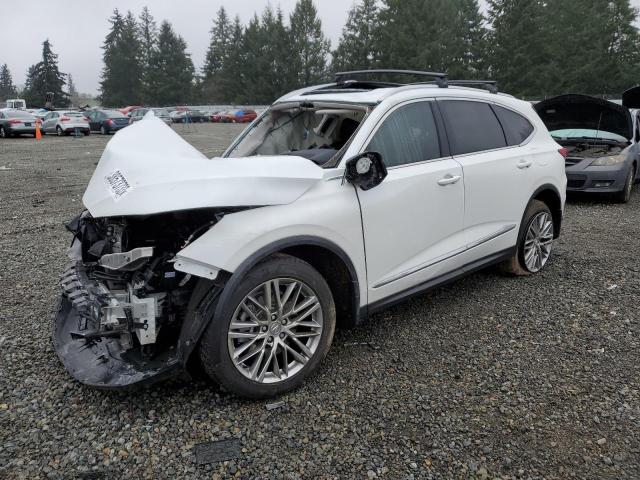 5J8YE1H82PL009314 - 2023 ACURA MDX ADVANC WHITE photo 1