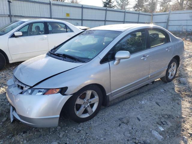 1HGFA16836L127716 - 2006 HONDA CIVIC SILVER photo 1