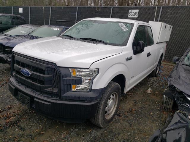 1FTEX1CG1GKE98501 - 2016 FORD F150 SUPER WHITE photo 1