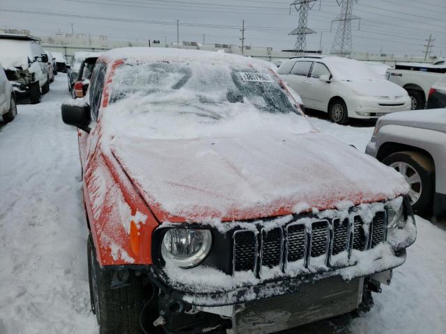 ZACNJAAB6LPL55078 - 2020 JEEP RENEGADE S ORANGE photo 5