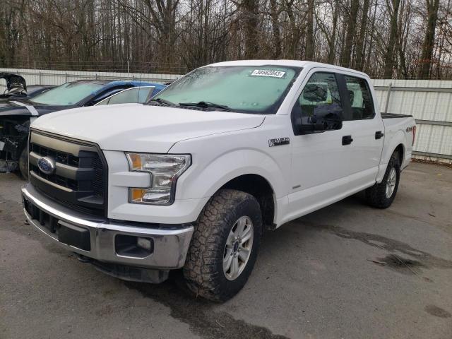 1FTEW1EP2FFC25543 - 2015 FORD F150 SUPER WHITE photo 1