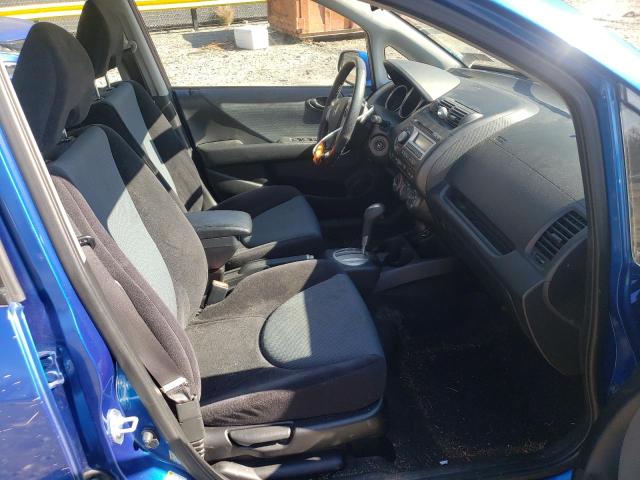 JHMGD386X7S027507 - 2007 HONDA FIT S 蓝色 照片 5