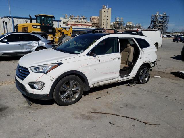 KM8SR4HF5EU037538 - 2014 HYUNDAI SANTA FE G WHITE photo 1