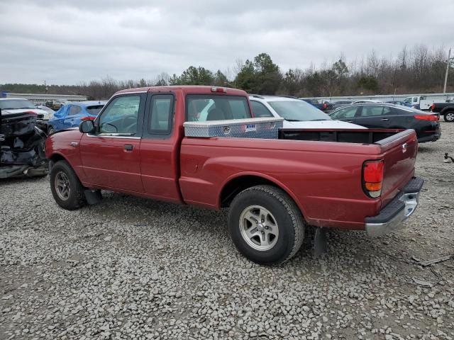 4F4YR16C4YTM29613 - 2000 MAZDA B2500 CAB RED photo 2