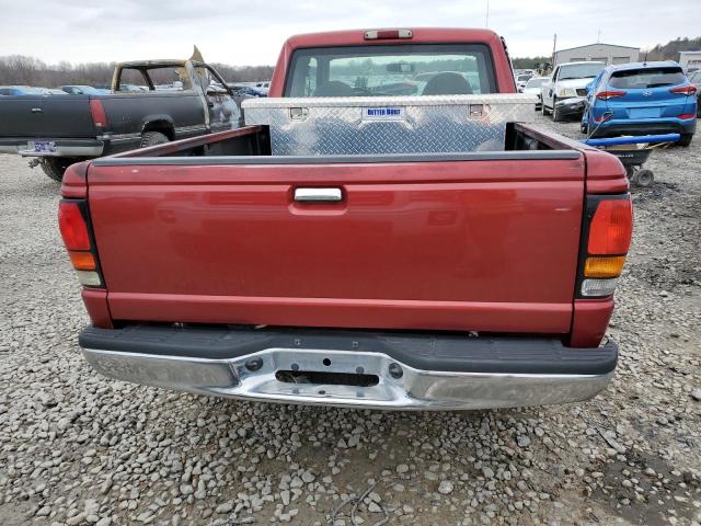 4F4YR16C4YTM29613 - 2000 MAZDA B2500 CAB RED photo 6