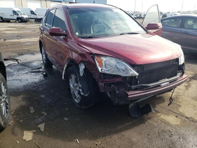 JHLRE3H76AC008344 - 2010 HONDA CR-V BURGUNDY photo 1