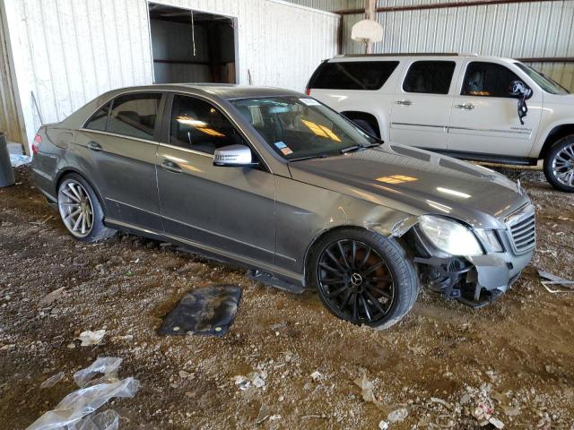 WDDHF5KB1DA752499 - 2013 MERCEDES-BENZ E 350 GRAY photo 4