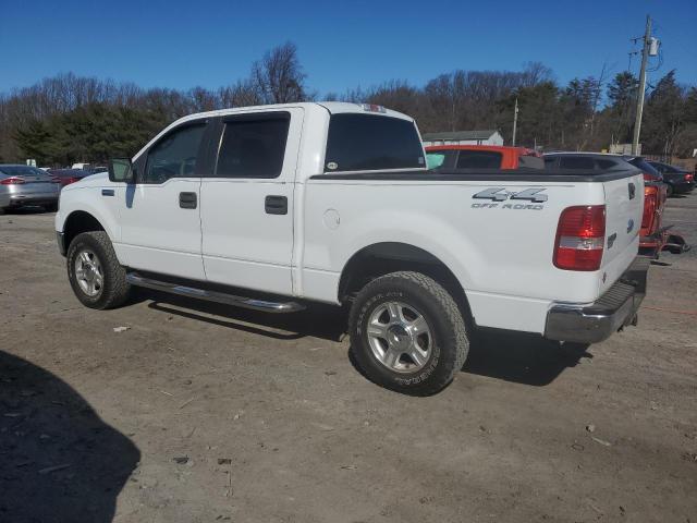 1FTPW14556KC78754 - 2006 FORD F150 SUPER WHITE photo 2