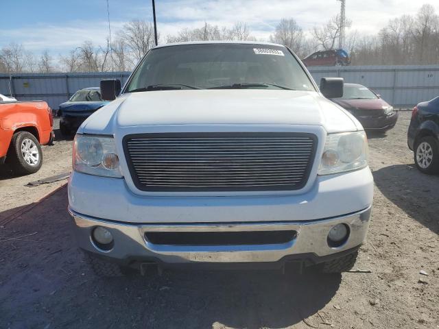 1FTPW14556KC78754 - 2006 FORD F150 SUPER WHITE photo 5