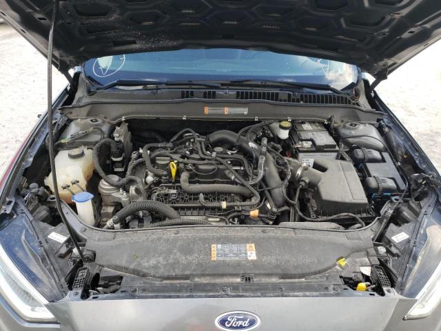 3FA6P0CD9KR150606 - 2019 FORD FUSION SEL GRAY photo 7