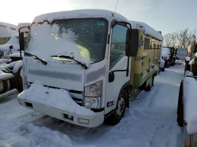 54DC4W1C4ES803513 - 2014 ISUZU NPR HD WHITE photo 1