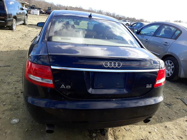 WAUDH74F68N121354 - 2008 AUDI A6 3.2 QUA BLACK photo 6