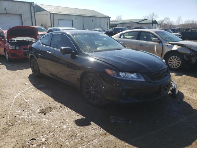 1HGCT2B85DA009863 - 2013 HONDA ACCORD EXL BLACK photo 1