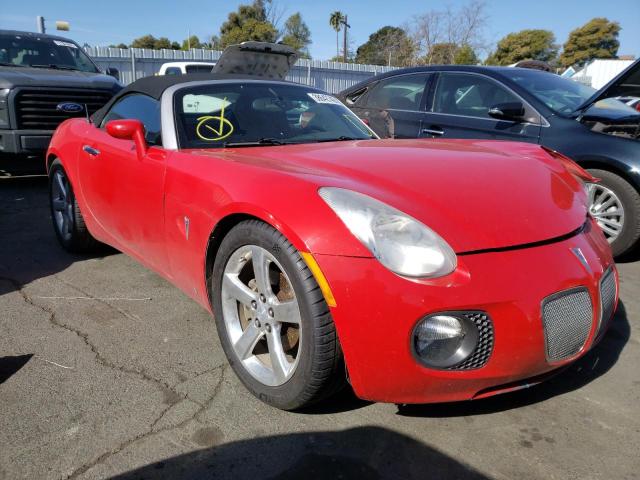 1G2MG35X18Y106219 - 2008 PONTIAC SOLSTICE G RED photo 1