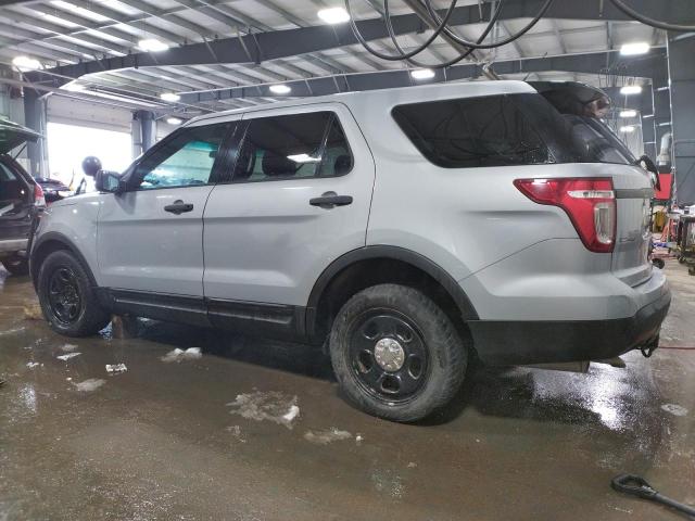 1FM5K8AR7DGB28742 - 2013 FORD EXPLORER P SILVER photo 2