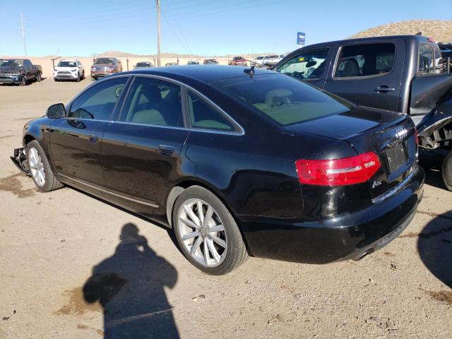 WAUKGAFB0BN066604 - 2011 AUDI A6 PRESTIG შავი ფოტო 2