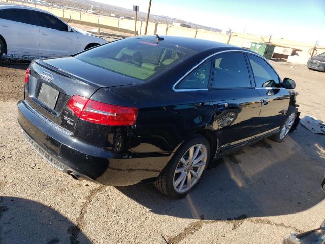 WAUKGAFB0BN066604 - 2011 AUDI A6 PRESTIG შავი ფოტო 3