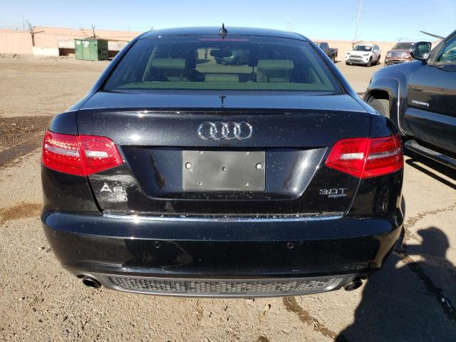 WAUKGAFB0BN066604 - 2011 AUDI A6 PRESTIG შავი ფოტო 6