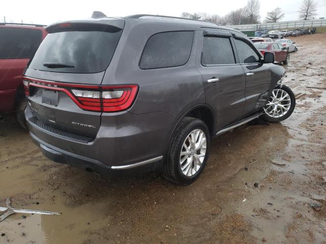 1C4SDJET5EC464509 - 2014 DODGE DURANGO CI GRAY photo 4