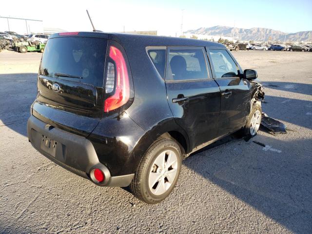 KNDJN2A27E7110897 - 2014 KIA SOUL BLACK photo 4