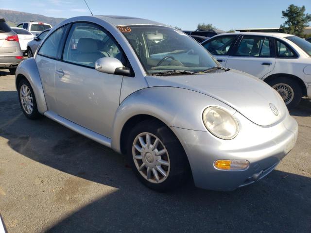 3VWCK31C54M404719 - 2004 VOLKSWAGEN NEW BEETLE SILVER photo 4