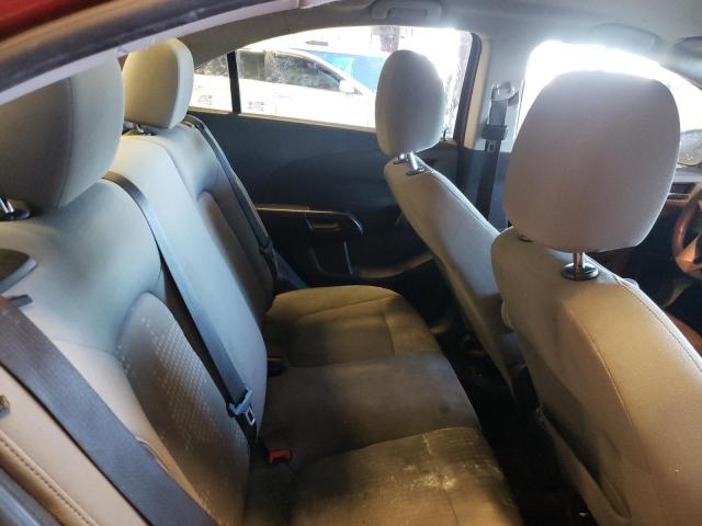 1G1JA5SG4D4217180 - 2013 CHEVROLET SONIC LS წითელი ფოტო 10