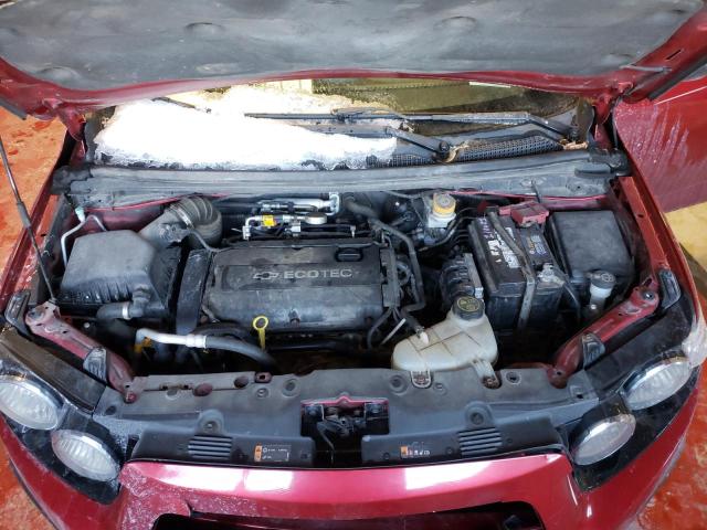 1G1JA5SG4D4217180 - 2013 CHEVROLET SONIC LS წითელი ფოტო 11