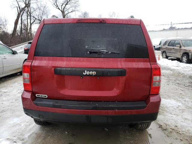 1C4NJPBA8CD719320 - 2012 JEEP PATRIOT SP RED photo 6