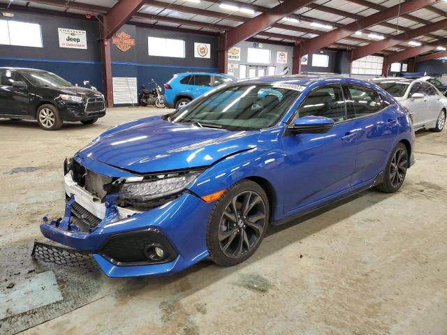 SHHFK7H94JU423889 - 2018 HONDA CIVIC SPOR BLUE photo 1