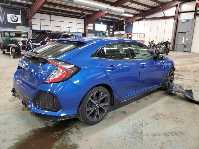 SHHFK7H94JU423889 - 2018 HONDA CIVIC SPOR BLUE photo 3