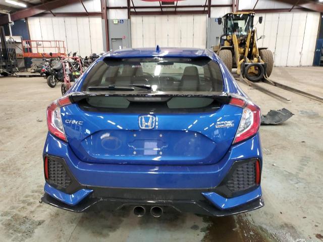 SHHFK7H94JU423889 - 2018 HONDA CIVIC SPOR BLUE photo 6