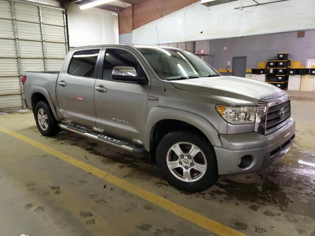 5TBEV58137S461890 - 2007 TOYOTA TUNDRA CRE SILVER photo 4