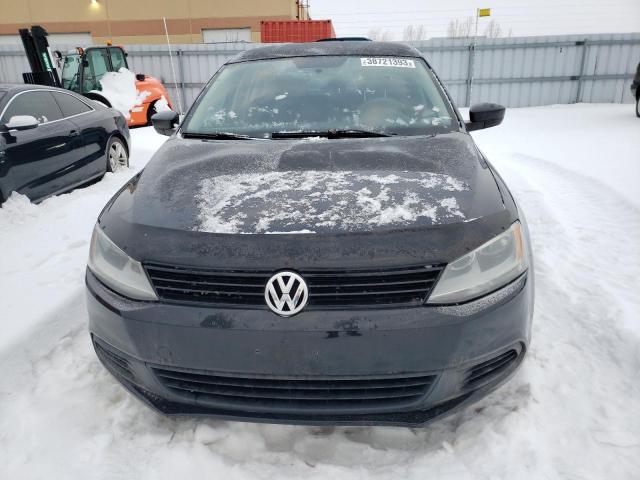 3VW1K7AJ1CM330906 - 2012 VOLKSWAGEN JETTA BASE BLACK photo 5