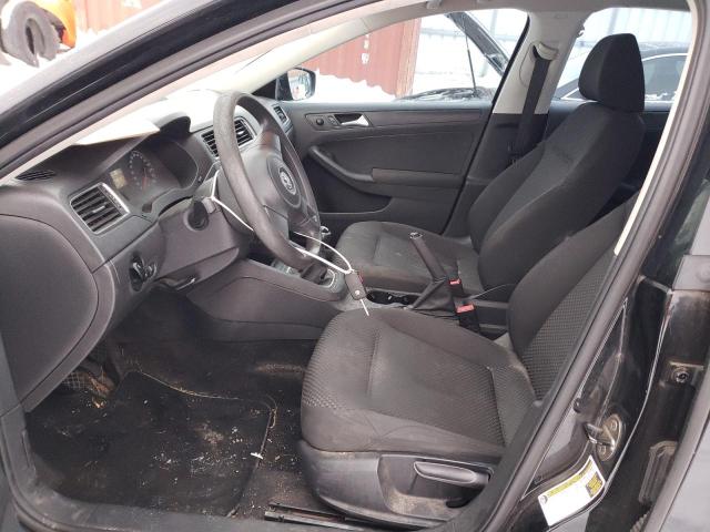 3VW1K7AJ1CM330906 - 2012 VOLKSWAGEN JETTA BASE BLACK photo 7