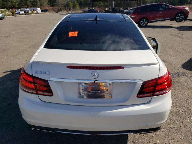 WDDKJ5KB3EF245337 - 2014 MERCEDES-BENZ E 350 WHITE photo 6